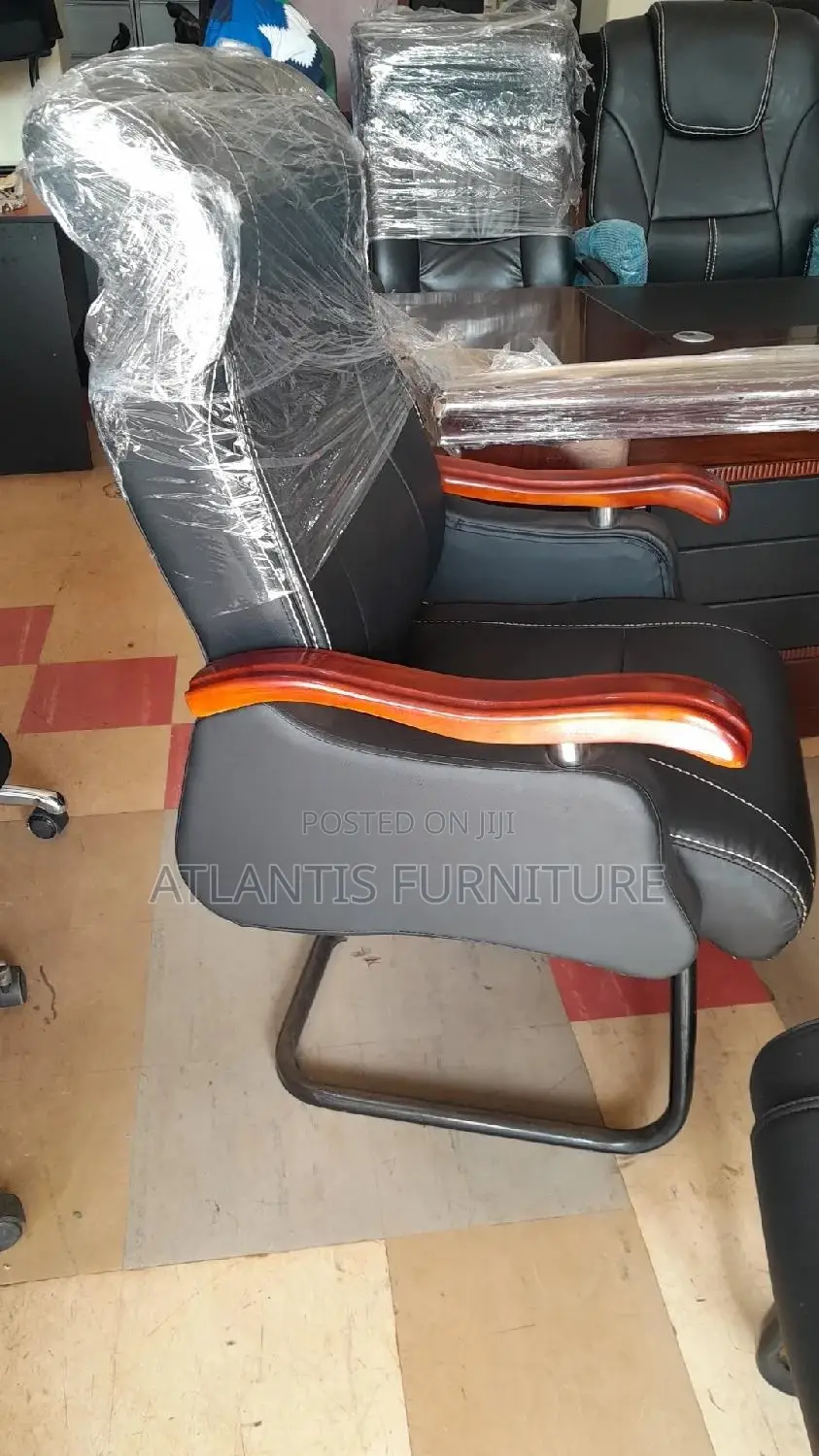 Rather Wooden Hand Chair