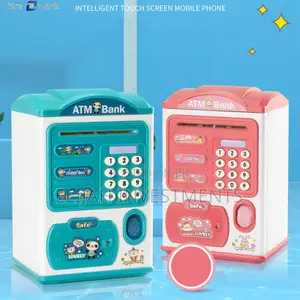 Kids Electric Finger Print Recognition Bank Box