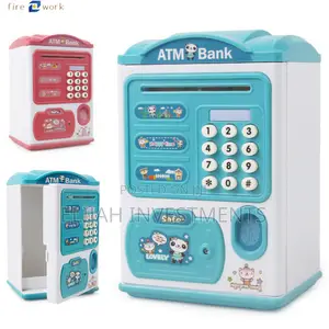 Kids Electric Finger Print Recognition Bank Box