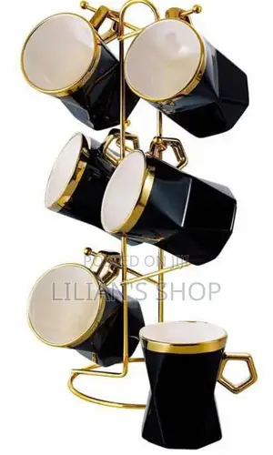Ceramic Coffee Cup Set