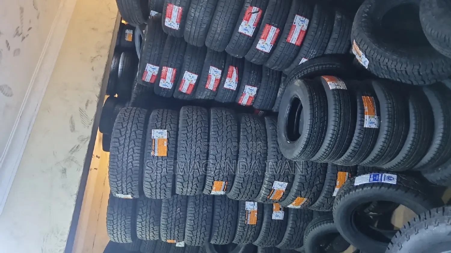 Tyres of All Size With Different Prices