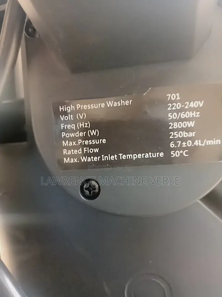 Jet Car Washer 250bar
