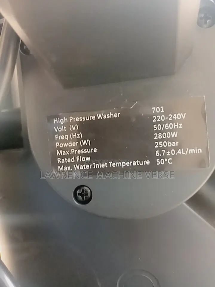 Jet Car Washer 250bar