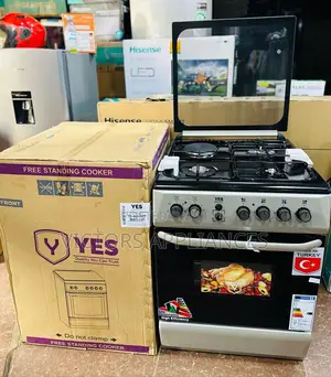 YES COOKER 3gas 1electric 60 by 60 Cm