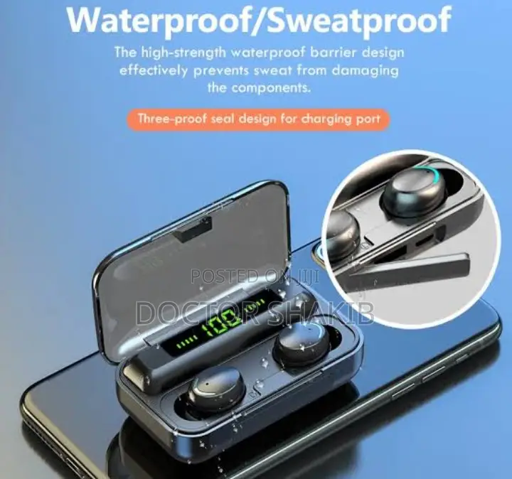 New F9 TWS Bluetooth Wireless Earbuds