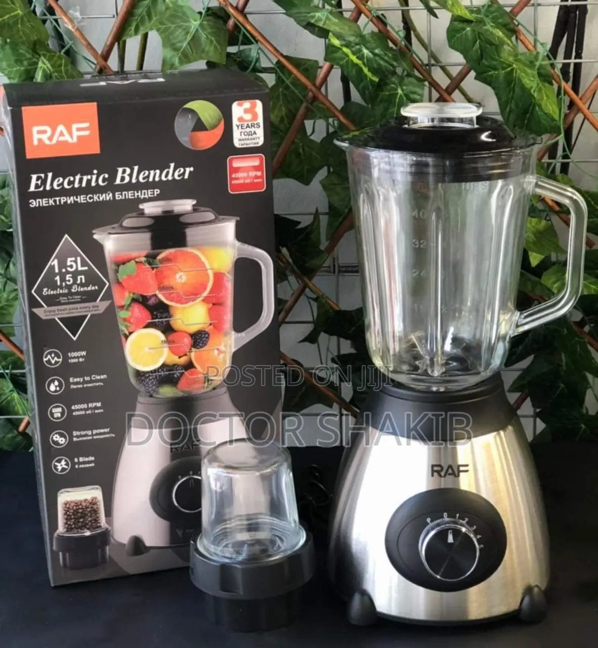 Brand New Design RAF Heavy Duty Blender/ Juicer