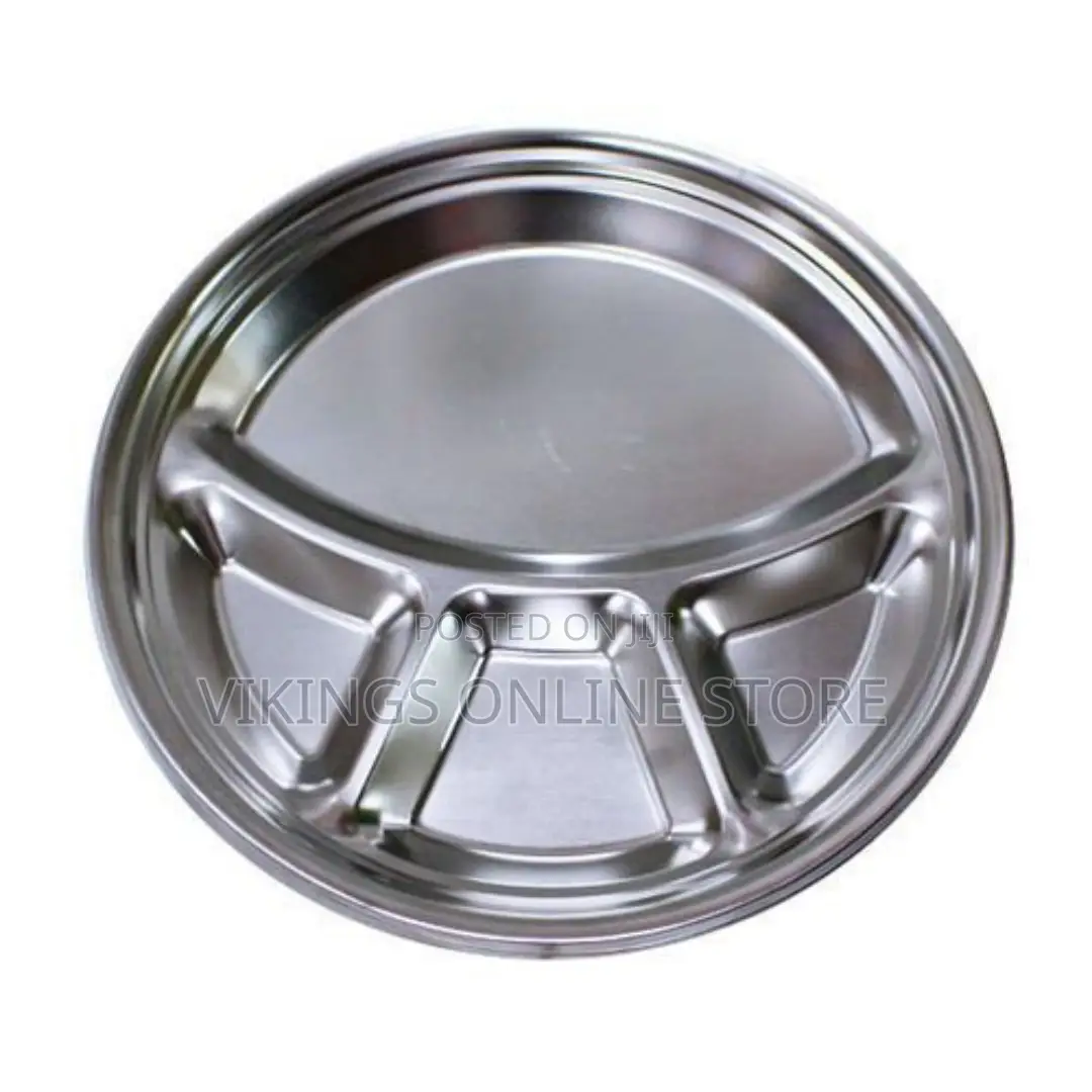 6 Pieces Set of Strong Stainless Steel Partition Plates -