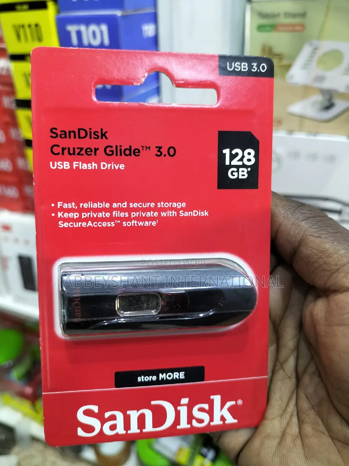 Sandisk Cruzer Glide 128GB USB Flash Drive Sdcz60-128gb