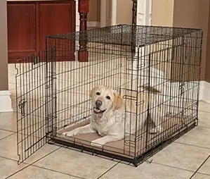 Durable Metallic Dog Crate
