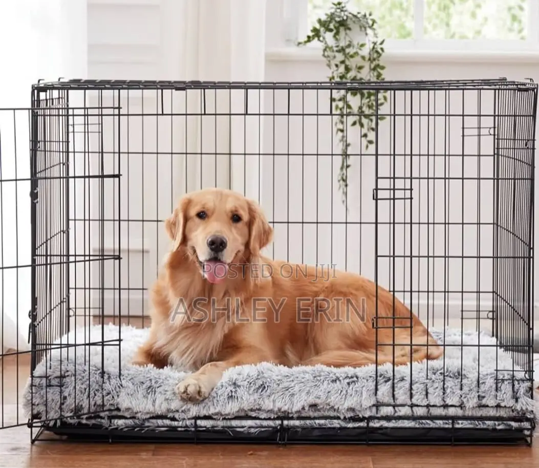 Durable Metallic Dog Crate
