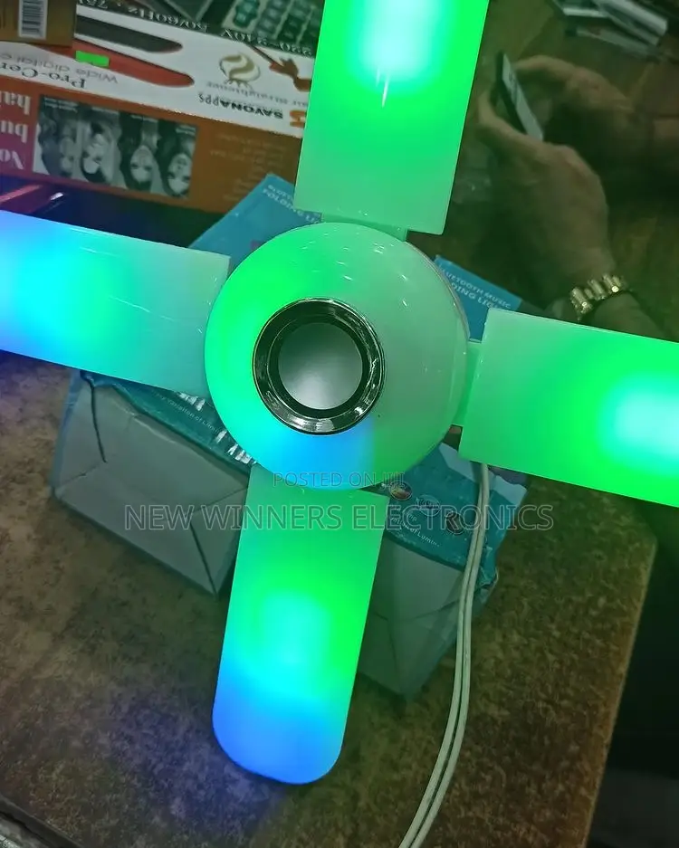 Blue Tooth Music Led Folding Light RGB