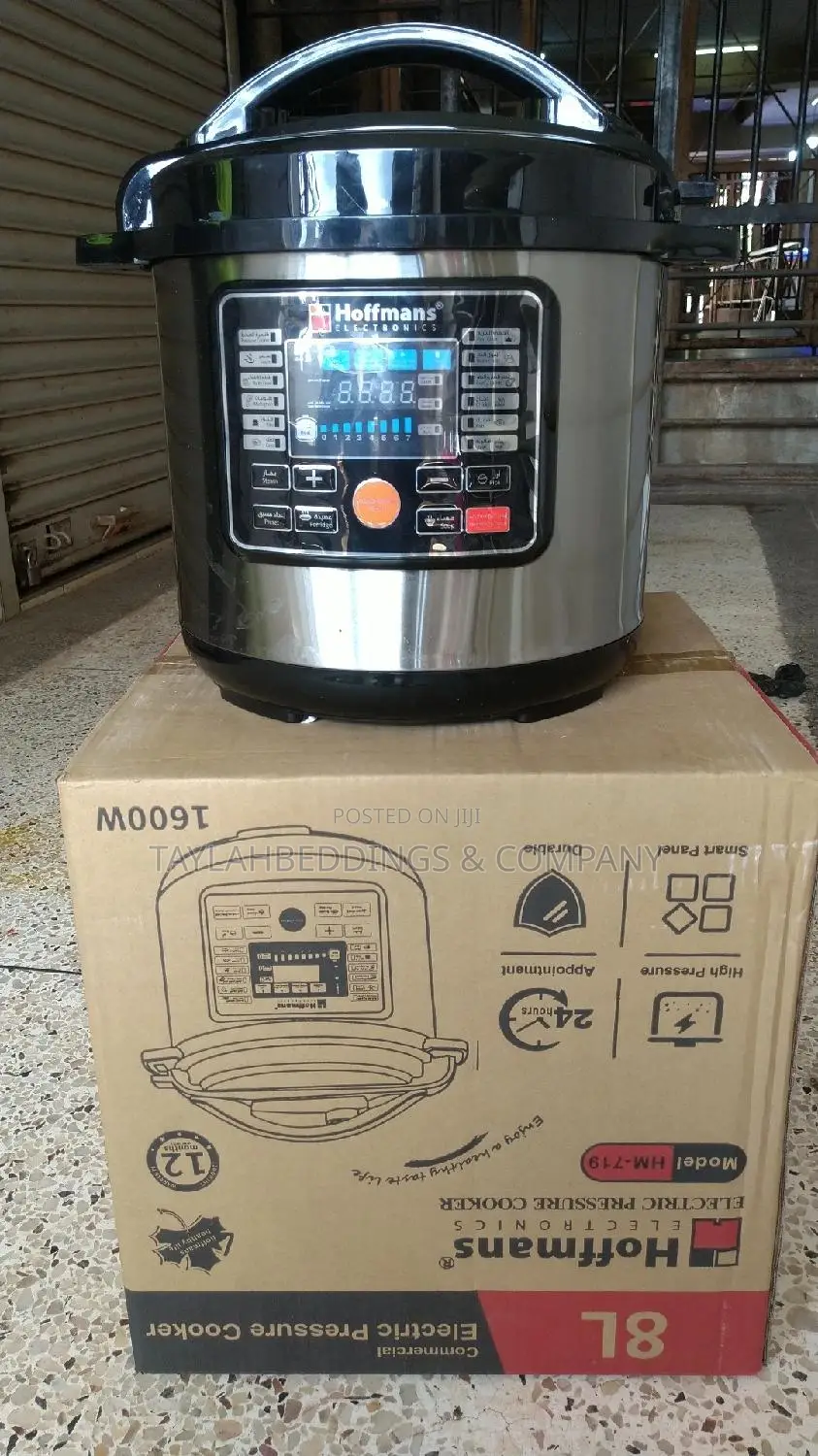 Hoffmans 8L Genuine 14 In1 Digital Electric Pressure Cooker