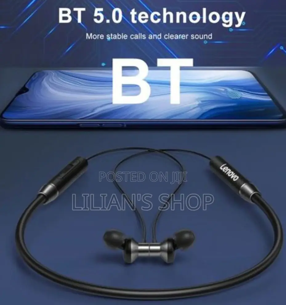 Lenovo HEO5 Bluetooth 5.0wireless Headset Magnetic
