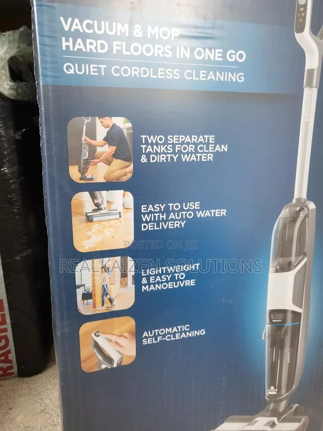 UK BISSELL Crosswave Cordless Wet and Dry Hard Floor Cleaner