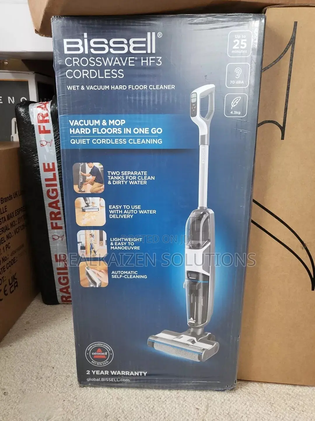 UK BISSELL Crosswave Cordless Wet and Dry Hard Floor Cleaner