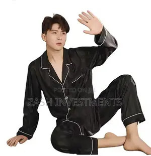 Sleepwear Silk Satin Pajamas