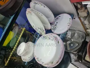 White Floral Dinner Set 27pcs