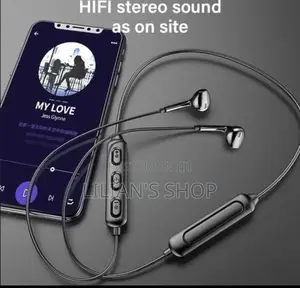 Original Bluetooth Neckband Earphone-Black