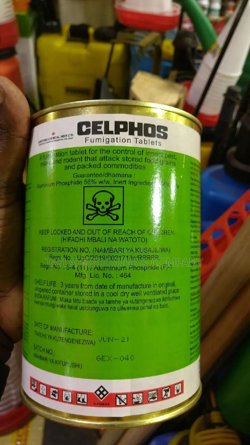 CELPHOS Repellent Insects, Animals Eliminator 100% Guarant