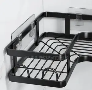 Adhesive Rustproof Kitchen Rack Organizer