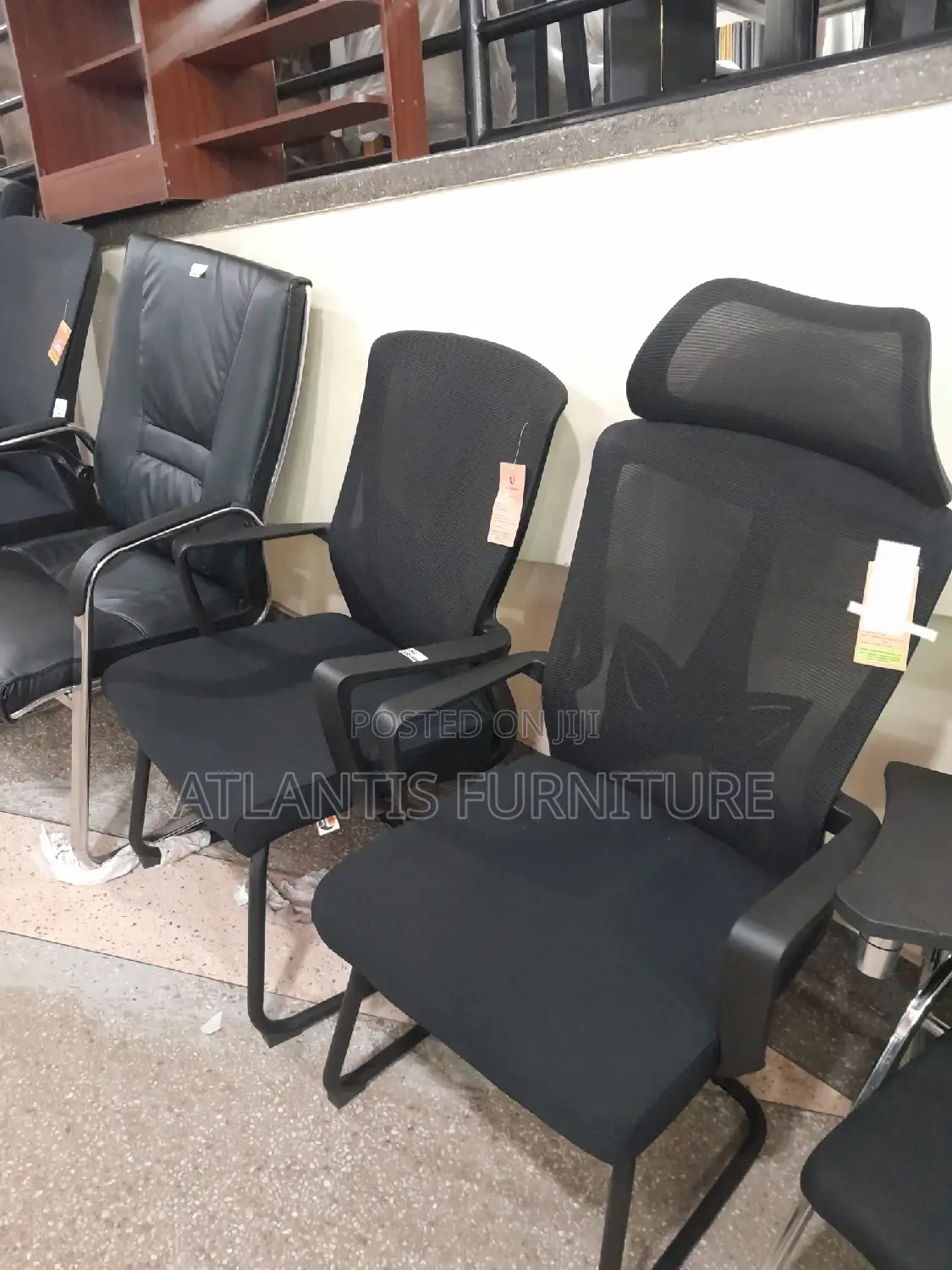 Big Headrest Office Chair