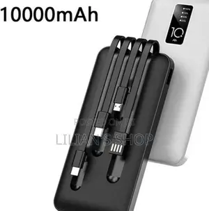 1000mah Fast Charging Power Bank 4 Ports