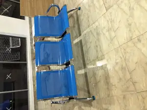 3-Seater Metallic Waiting Chairs