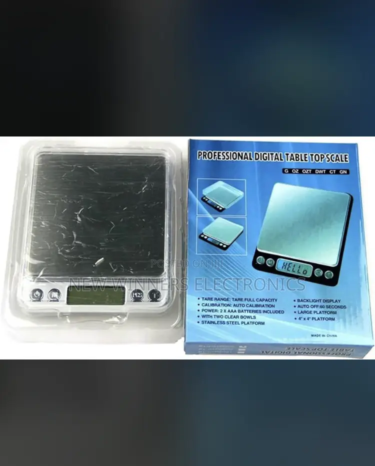 Digital Kitchen Weighing Scale With High Pricision