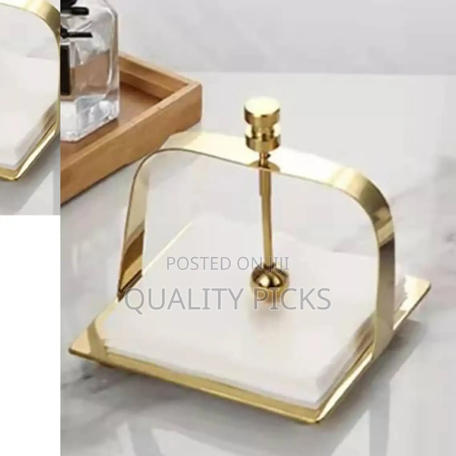 Office Stainless Tissue Holder