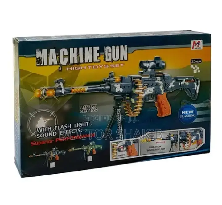 The Rambo Big Army Machine Toy Gun