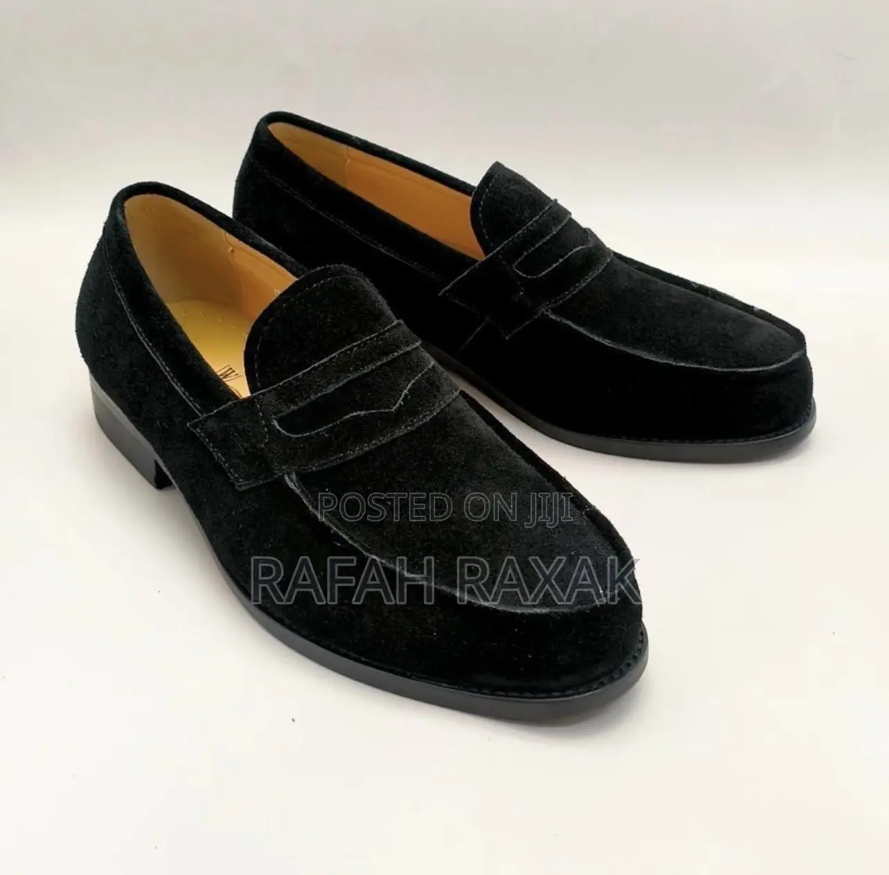 Original Men’S Black Suede Loafers