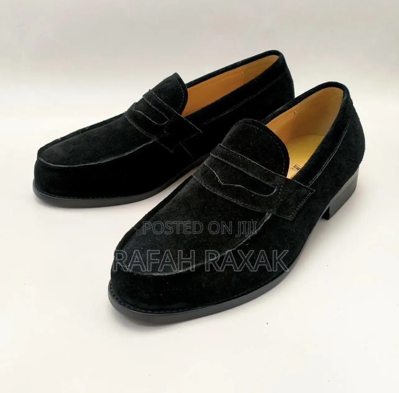 Original Men’S Black Suede Loafers