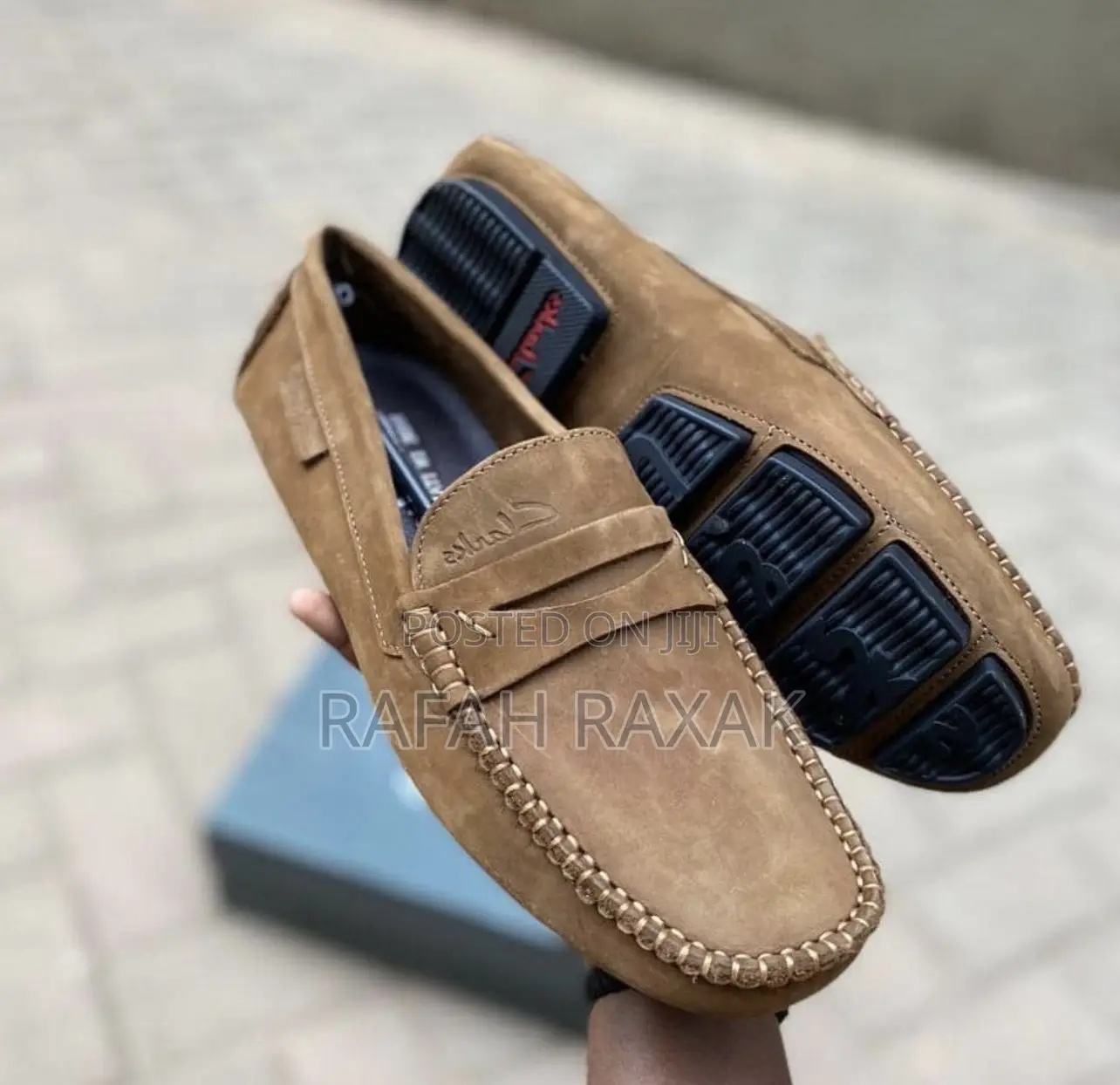 Original Men’S Brown Casual Clarks Moccasins