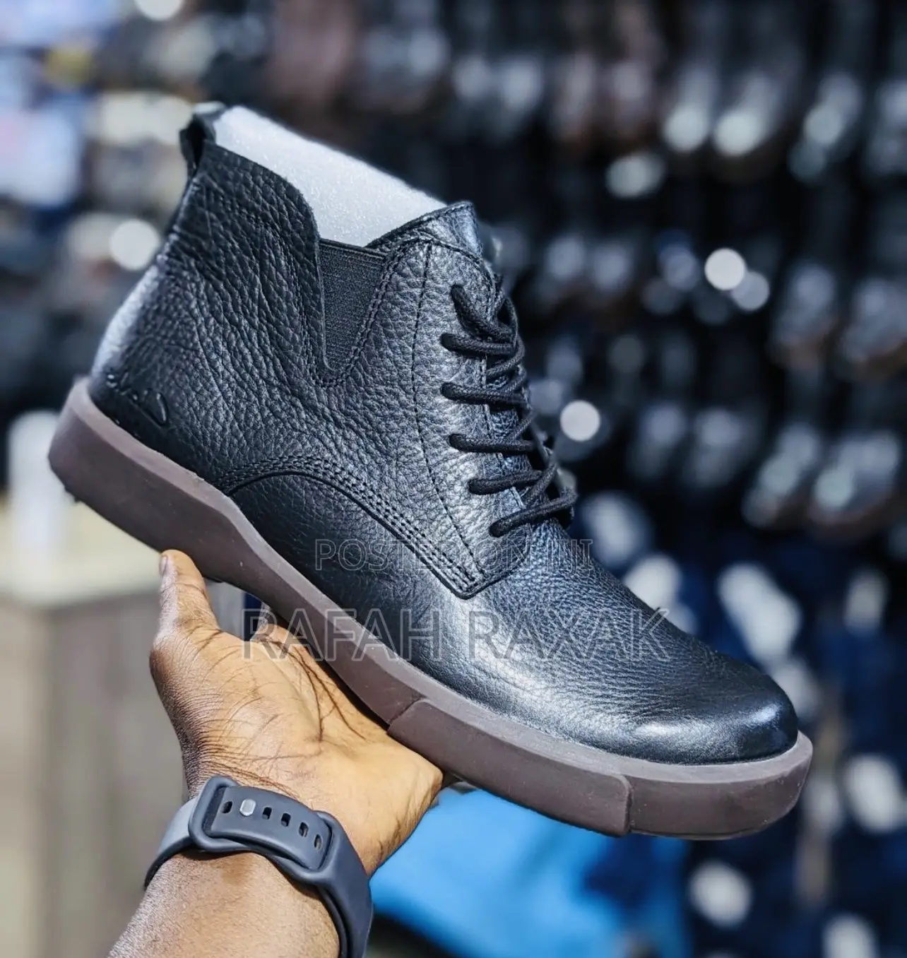 Original Men’S Clarks Leather Casual Boots