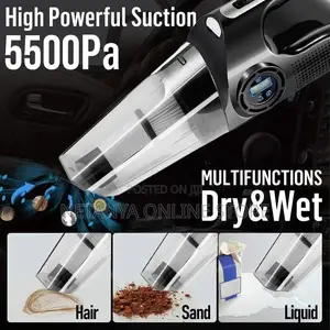 4in1 Car Vacuum Cleaner and Tire Inflator