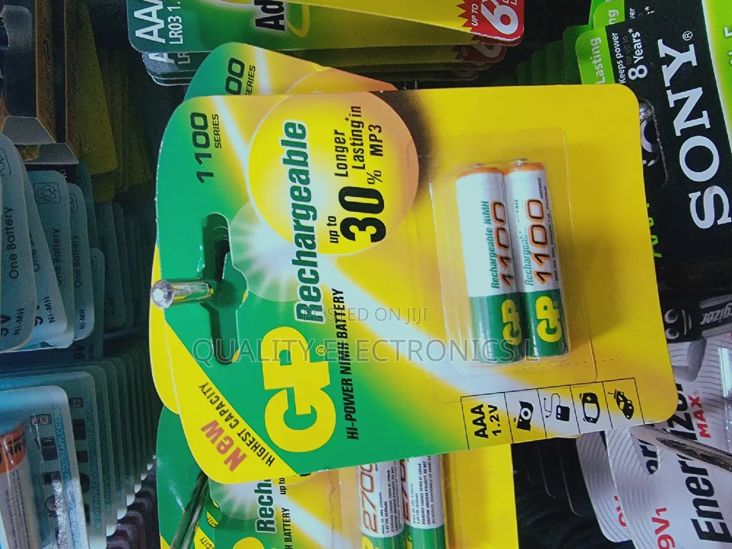 Gp Rechargeable Batteries AA and AAA