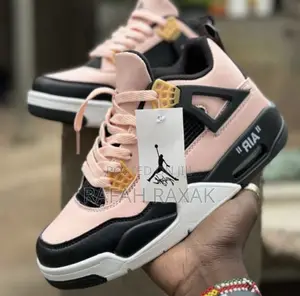New Classic Ladies Pink Air Jordan 4 Flight