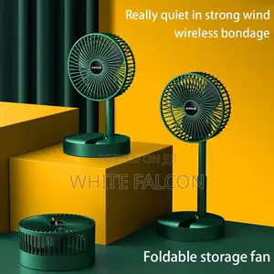 Desk-Fan 3 Speed Rechargeable Foldable / Air Cooler Fan