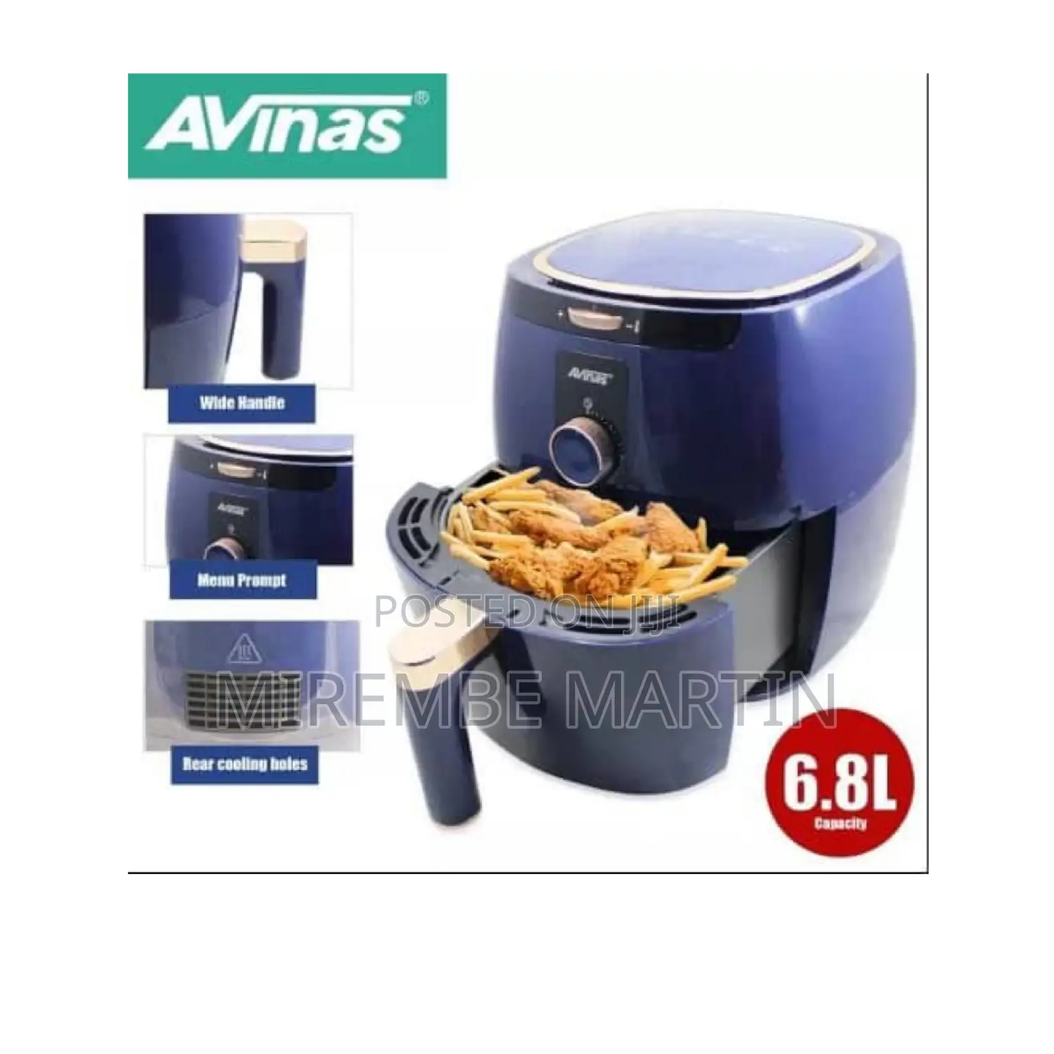Avinas 6.8L Air Fryer.