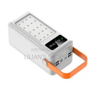 ZHY 1 Fast Charging Power Bank 40000mah With 4 Cables Black