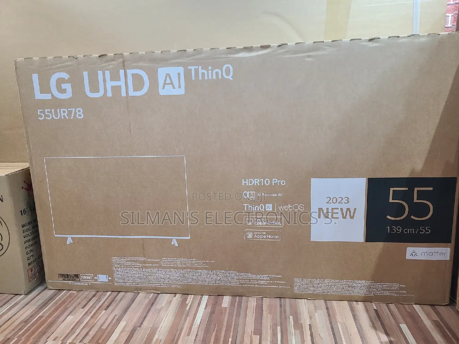 LG 55" Ur78 Uhd Smart TV 2023 Model