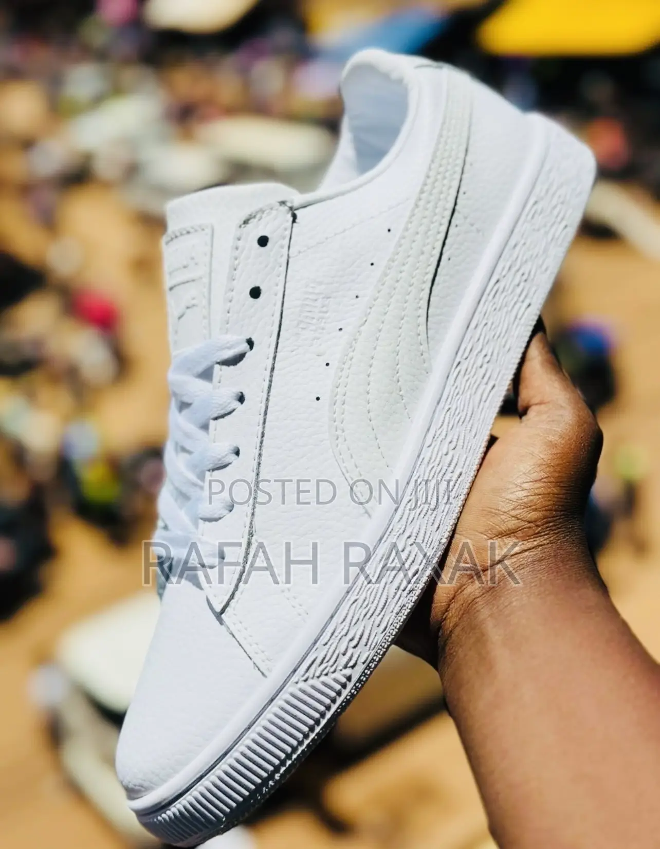 Original White Unisex Puma Suede Leather Sneakers