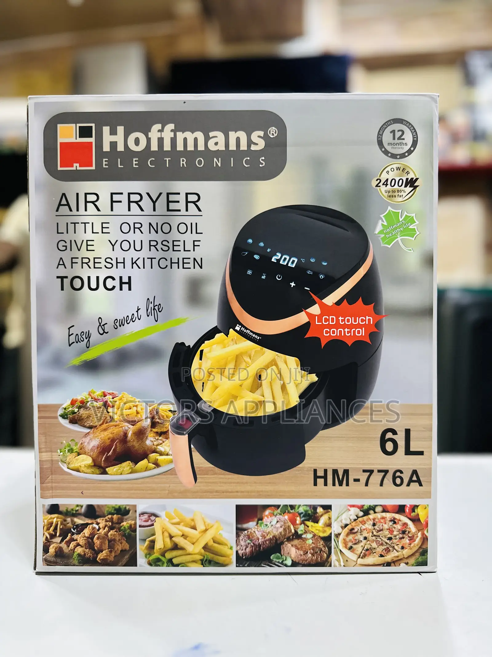 Hoffmans Air Fryer 6liters