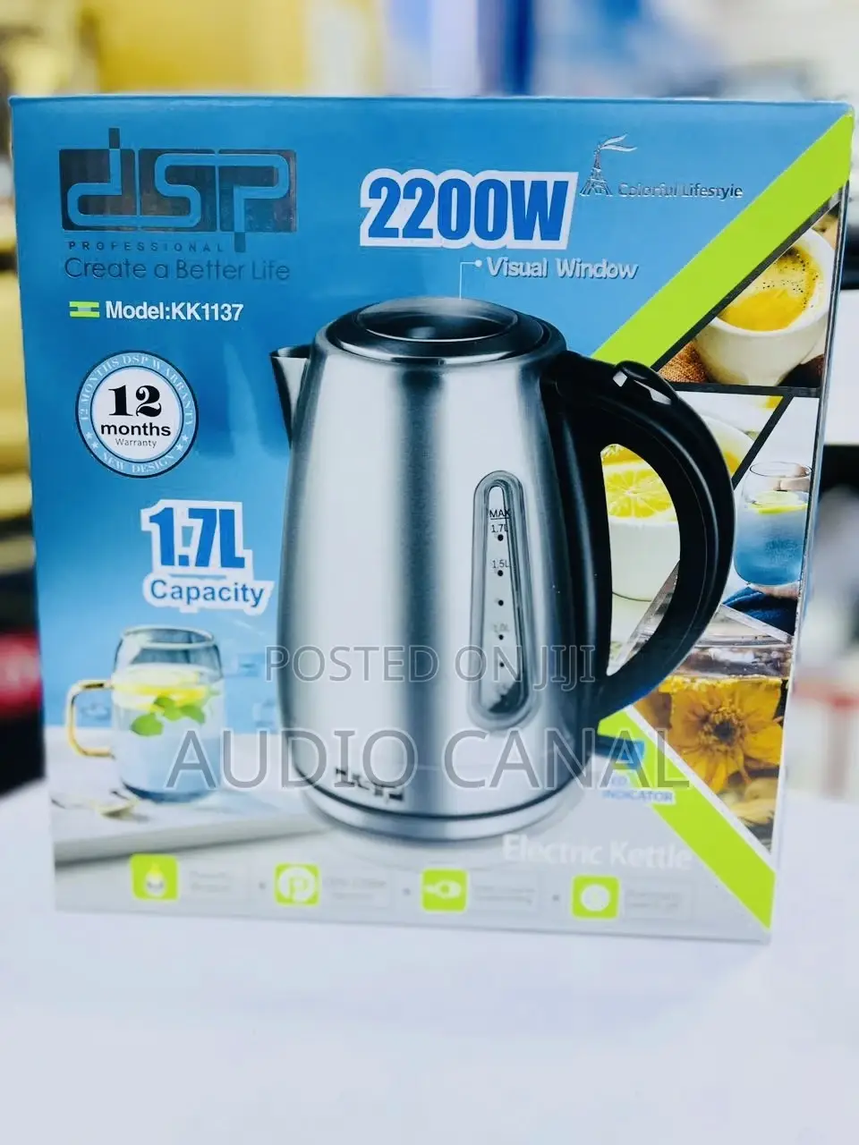 DSP 1.7 Capacity Water Kettle
