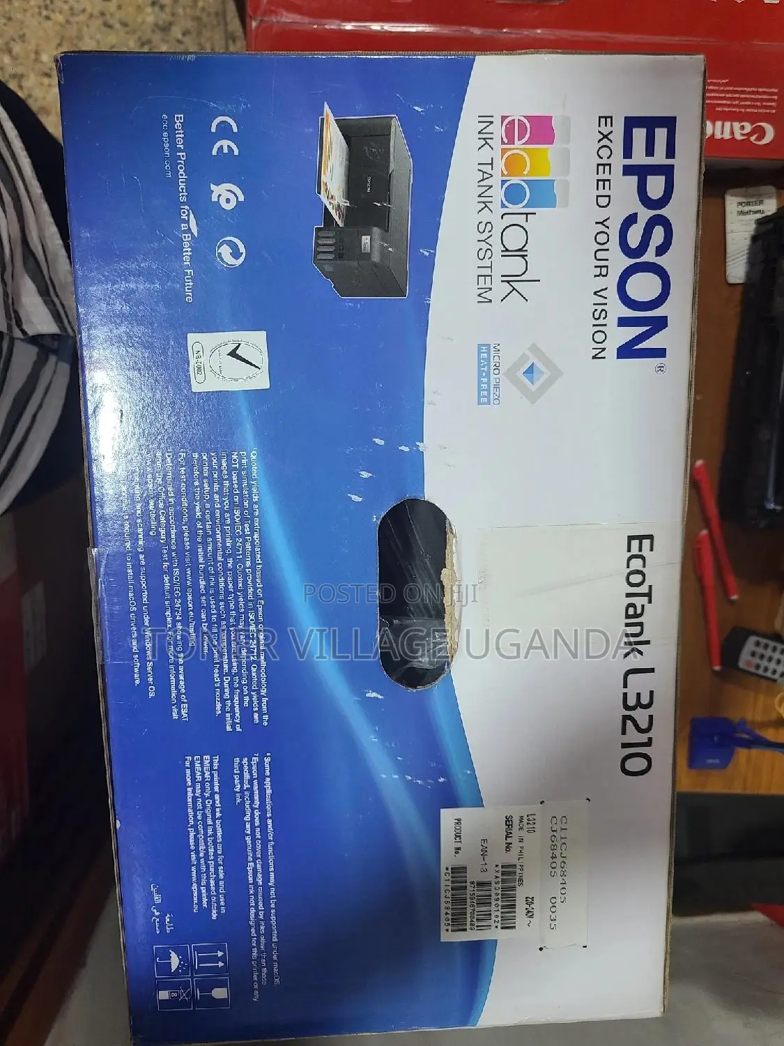 Epson L3210 A4 All-in-one Ink Tank Printer
Forphotos, Copy