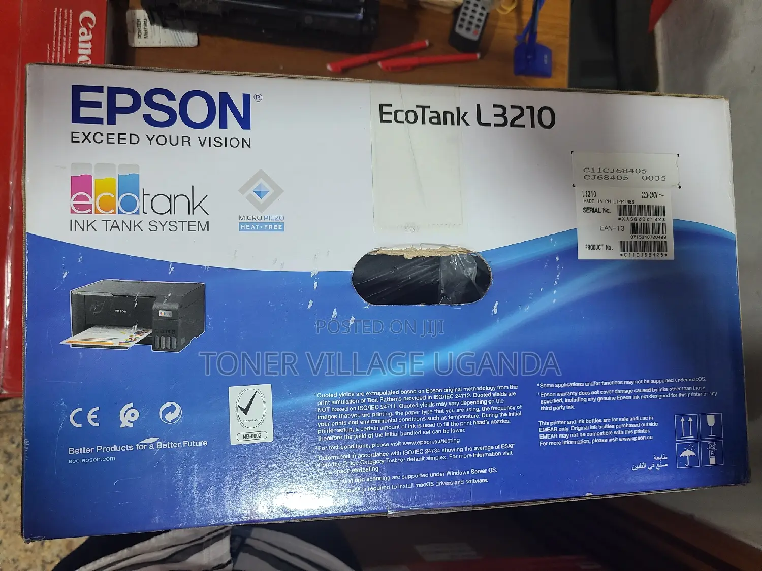 Epson L3210 A4 All-in-one Ink Tank Printer
Forphotos, Copy