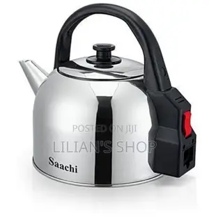 Saachi Electric Kettle 5litres Silver