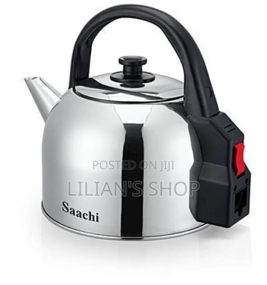 Saachi Electric Kettle 5litres Silver
