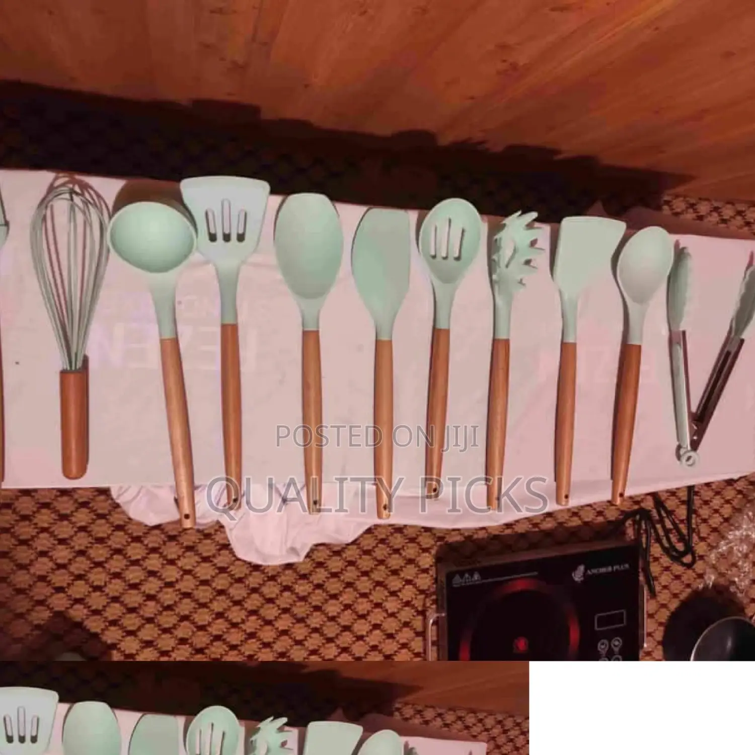 Kitchen Silicone Utensils Set
