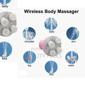 Silicone Wireless Body Massager
